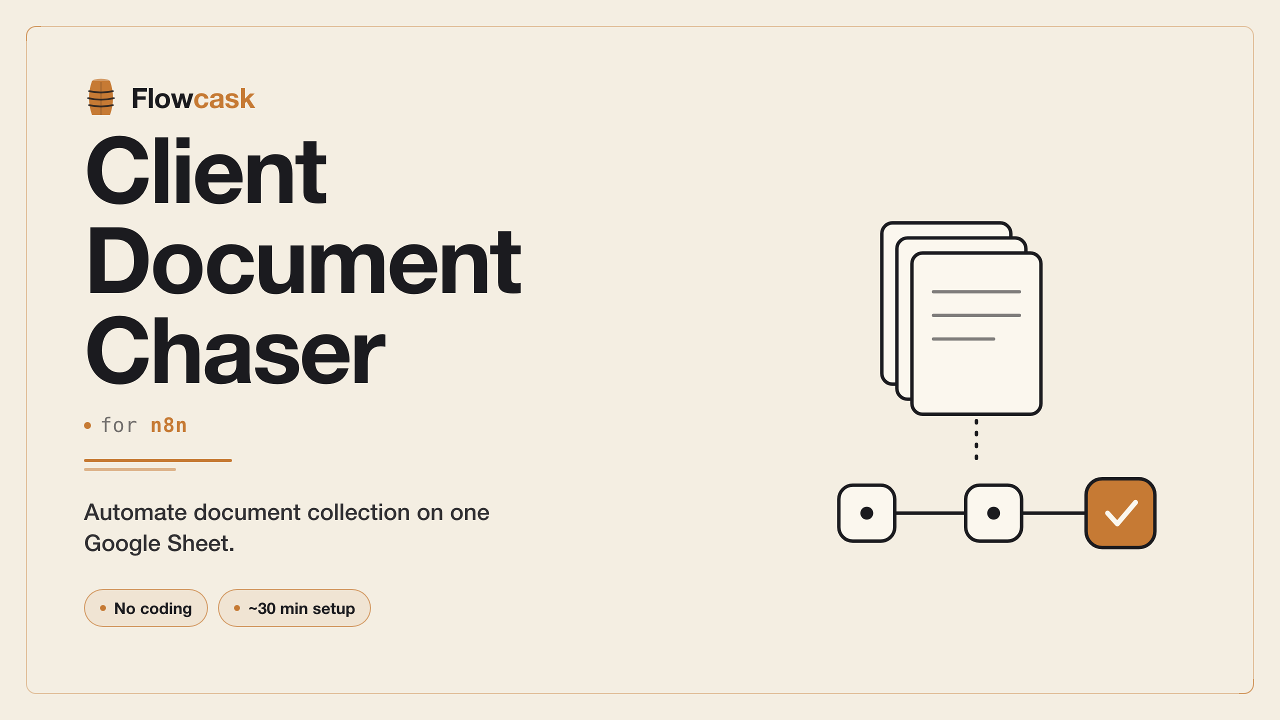 Client Document Chaser — Flowcask cover