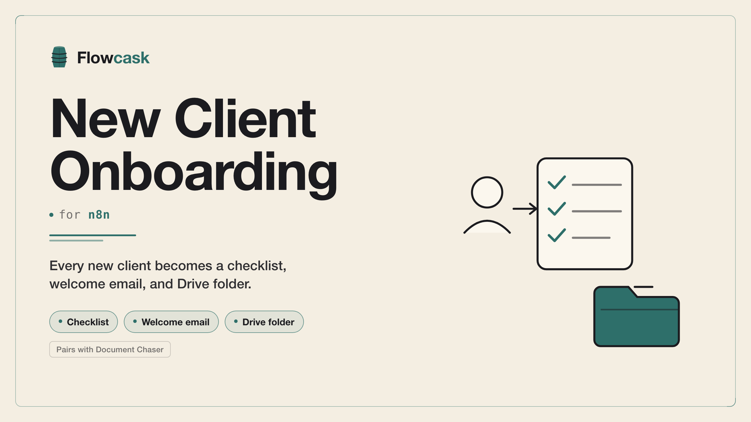New Client Onboarding — Flowcask cover