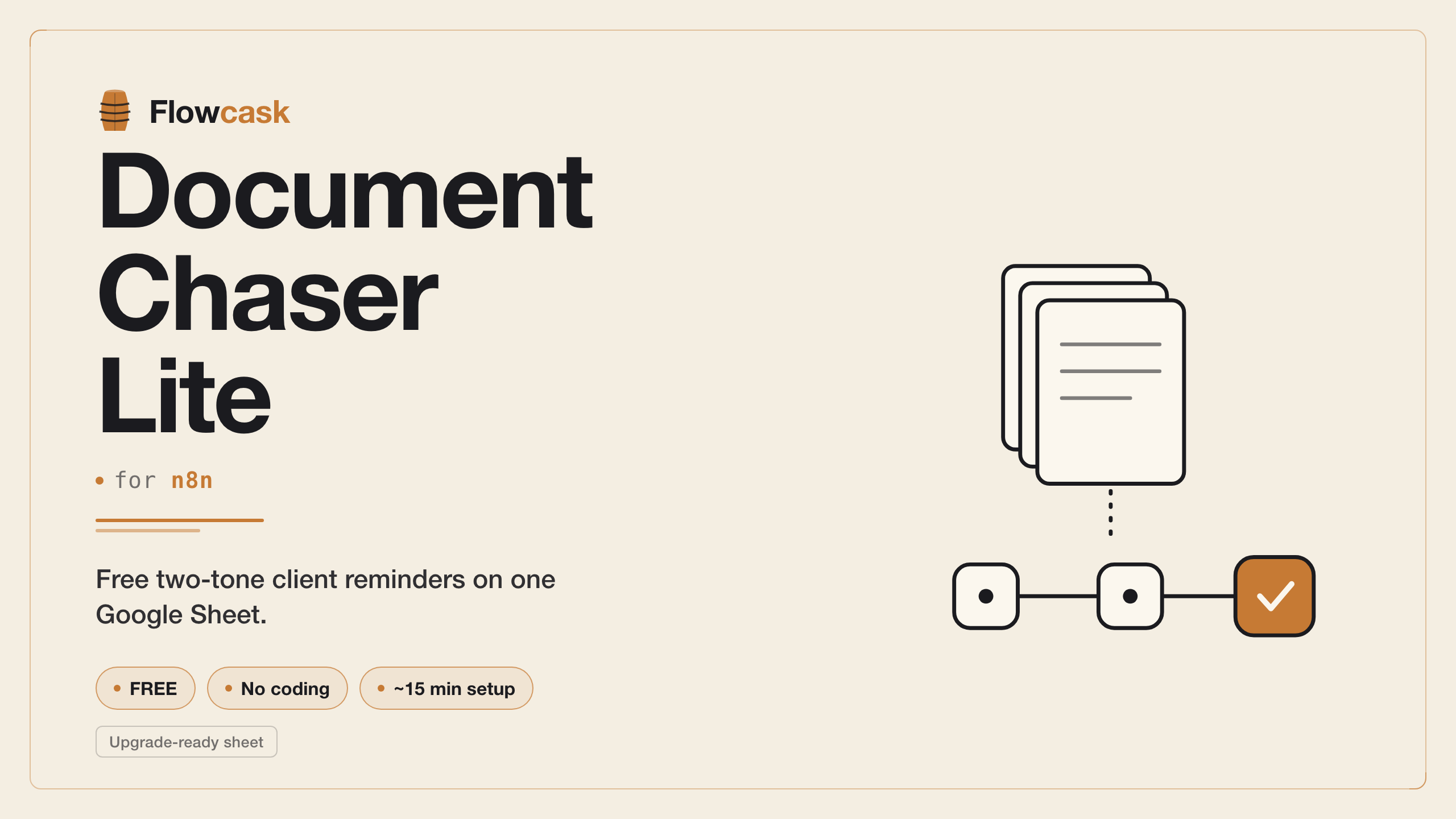 Client Document Chaser — Lite — Flowcask cover